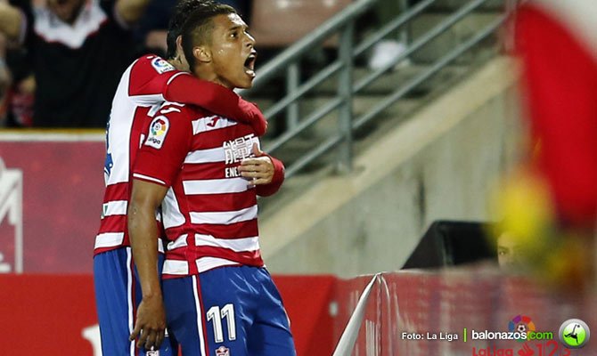 Balonazos's tweet photo. #VeneEx Darwin Machís lideró victoria del Granada CF con hat trick y asistencia https://t.co/Wthee9bB6T #Balonazos https://t.co/GWfU4yQJfV