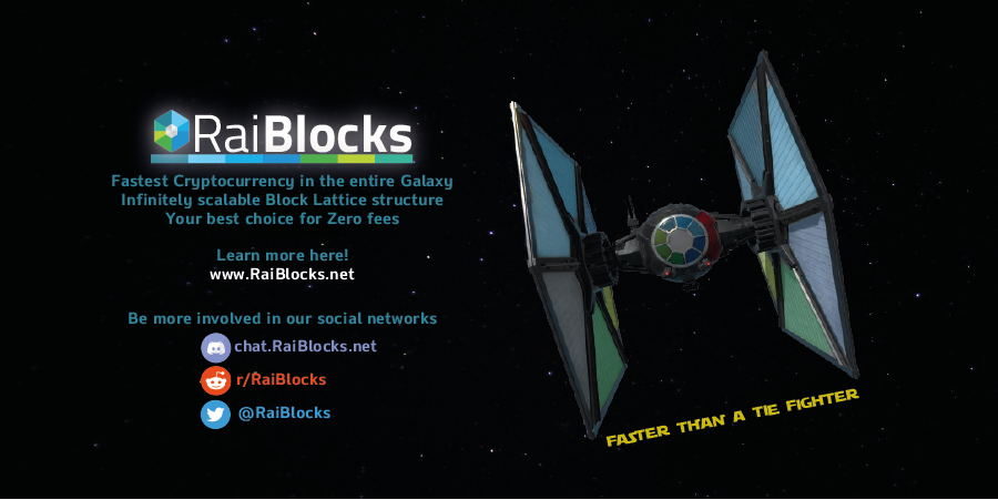 Mrlutavo's tweet photo. $XRB is so fast you can send it instantly to a galaxy far far away! Follow @raiblocks , the #cryptocurrency of the #Future 💫⚡️ https://t.co/YU9Z66w56w