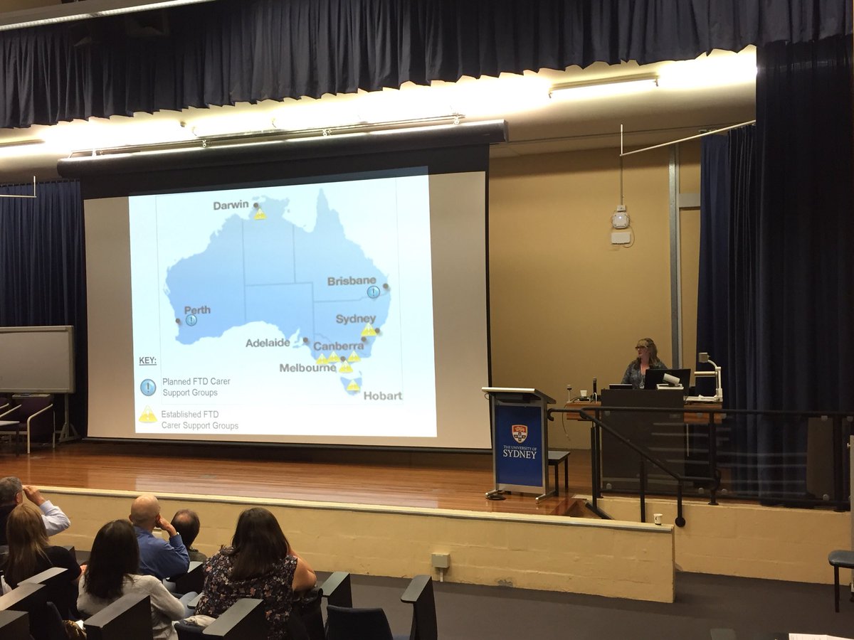 Melissa Kettle National Clinical Coordinator of Australian FTD Association taking us through national carer support groups <a href="/theAFTDA/">AFTDA</a>
