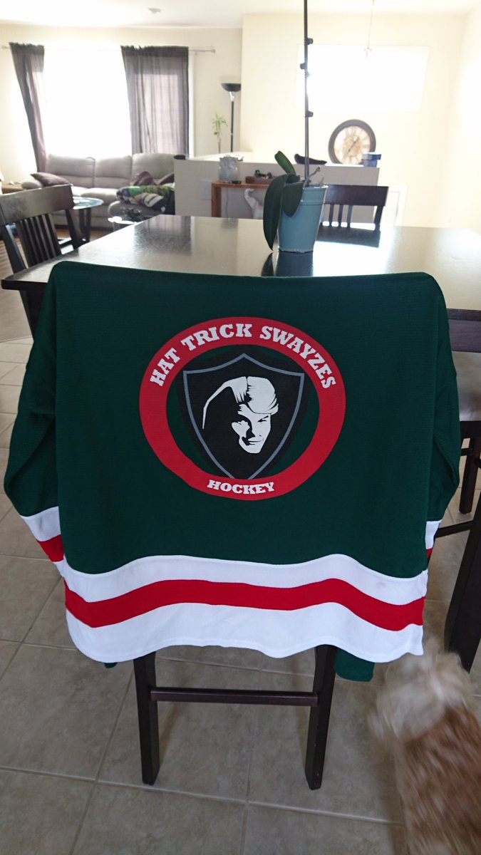 HatTrickSwayzes's tweet photo. Season starts soon #poorjerseyswedontgotden @codyburns94 @BradParenteau @Casey_Kalika @fids1 @Sawatzky71 @Hammy5Duece @Grapes1082 @commie22 https://t.co/YD6jtXTeY1