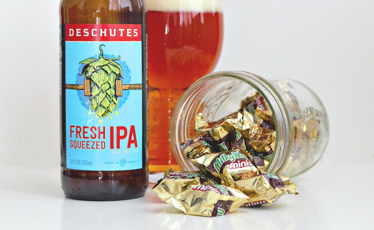 Here’s a good reason to stay home this Hallows’ Eve - #Halloween #Candy &amp; 
#Beer Pairing: ow.ly/UnJZ30g83jr