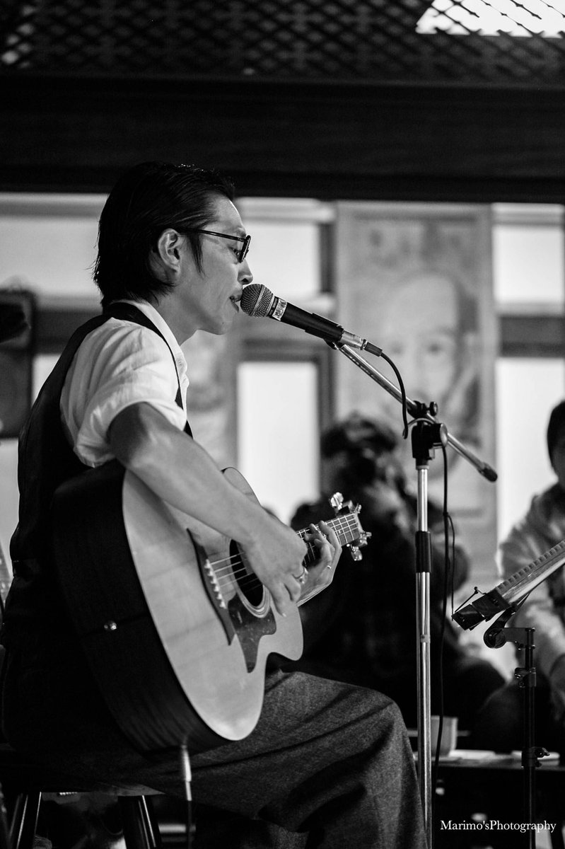 まりも 縁あってシンガーの堺輝さんの撮影をさせて頂く事に とても良い声良い歌でシャッター切りながら癒されました 歌に癒されたい皆さん是非一度聴いて見てくださいませ 因みにお兄様が俳優の堺雅人さんです Photograghy ポートレート