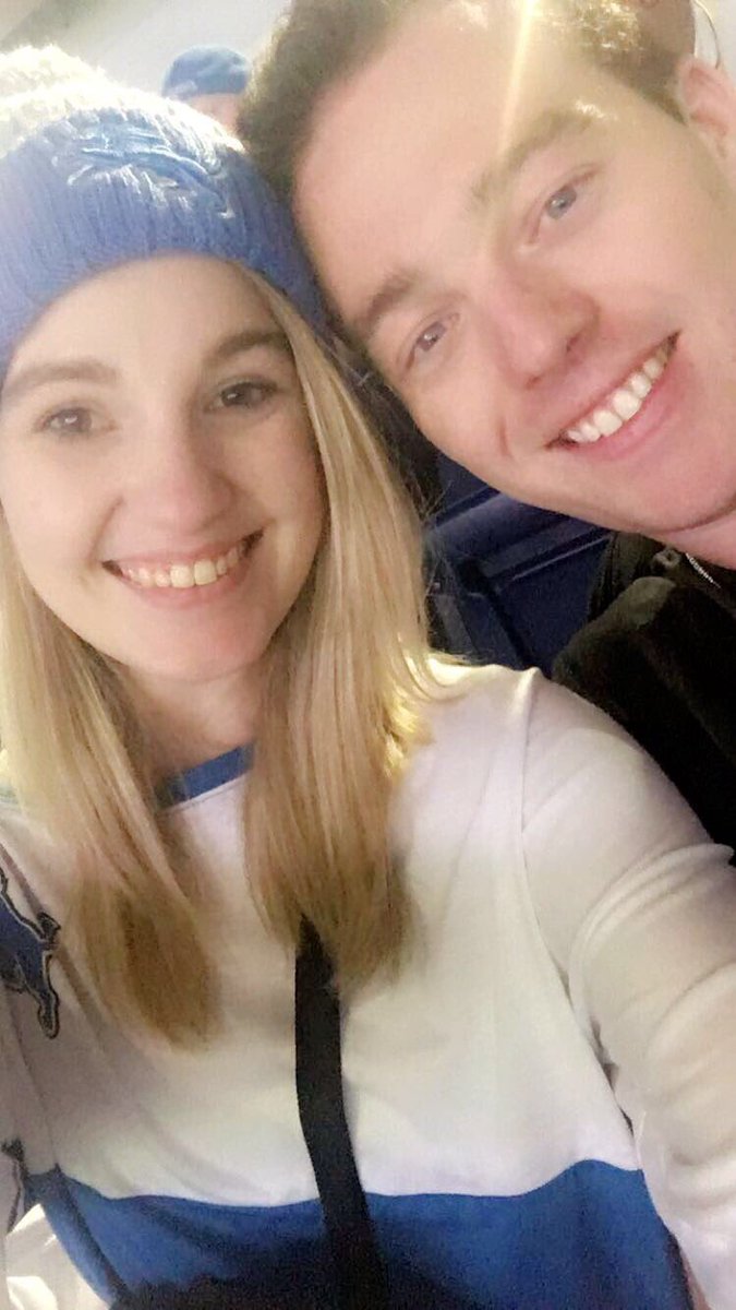 kaleigh__may's tweet photo. I’d say last night was an amazing night at the @Lions Sunday night game with my best friend @24k_riley  #bffdatenight https://t.co/9P4h4nChee