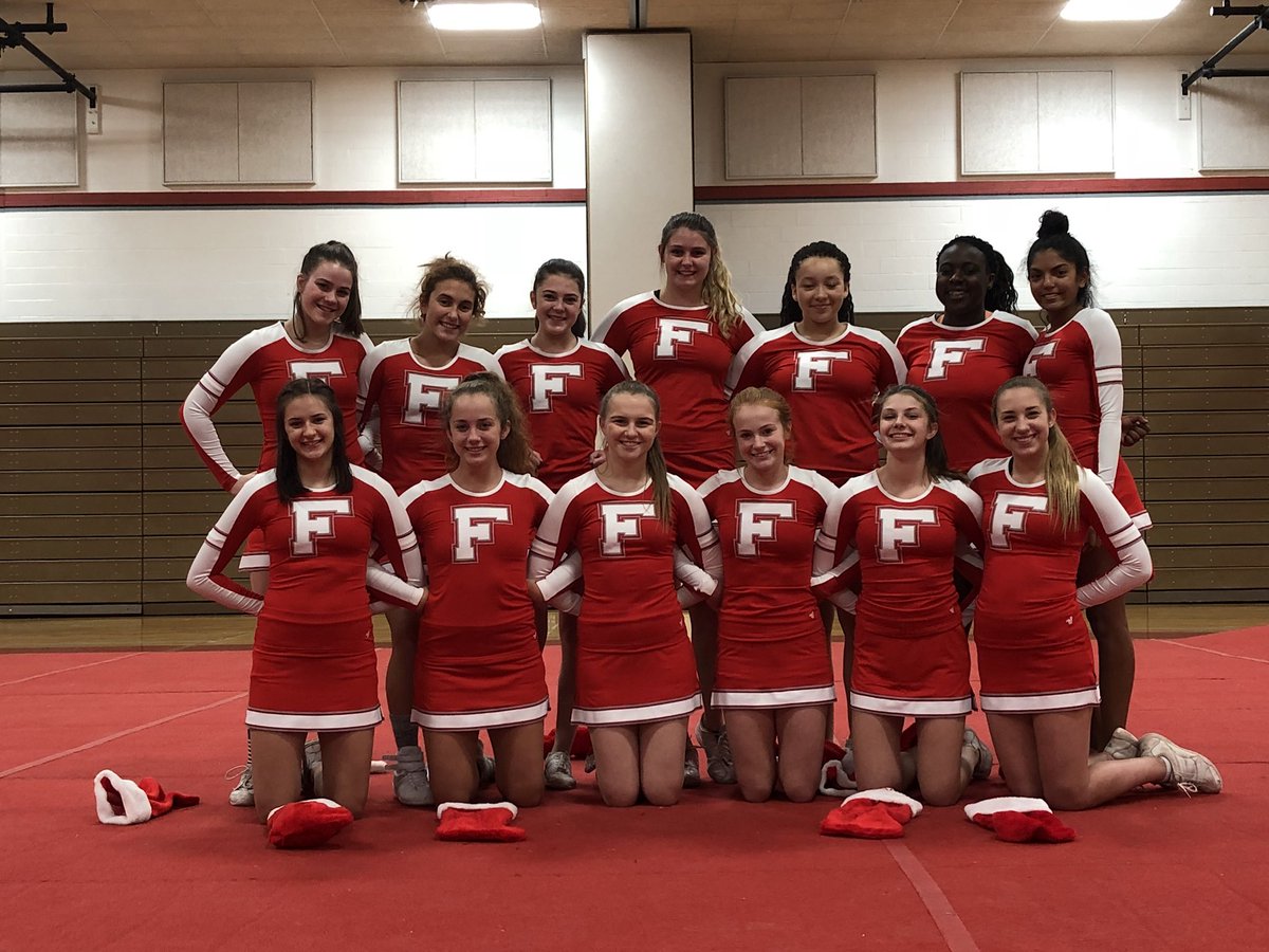 FleetwoodCheer's tweet photo. Celebrating Christmas before Halloween? Why not! We love our new Varsity Uniforms ❤️ @VASF_Updates @VSFCrystal https://t.co/QpCyA8gVOT