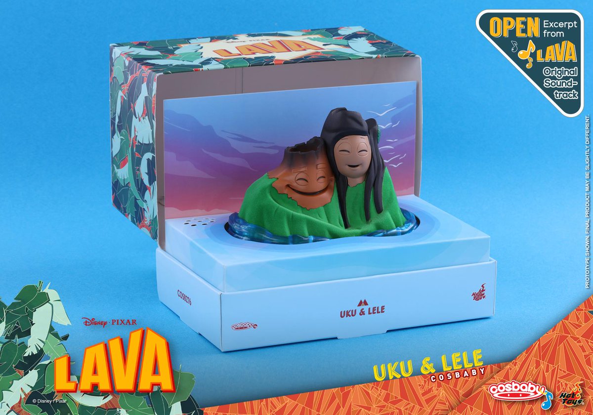 coleu4ria09's tweet photo. LAVA - Uku and Lele Cosbaby 
#hottoys #cosbaby #lava #uku #lele #Disney #lavasong https://t.co/BcDg39BeBY