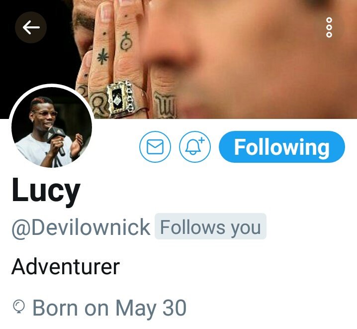 MRutzky's tweet photo. Dear Sir @kingbitty 
as long as we know as ur fans,only he @Devilownick who fought to die defend u from the haters.He deserves appreciation💝 https://t.co/yHM7WGi7Vh