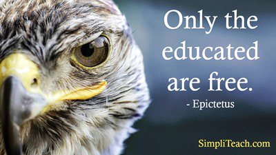 Remind your #students of this wonderful fact the next time they complain about their #study workload! #elearning