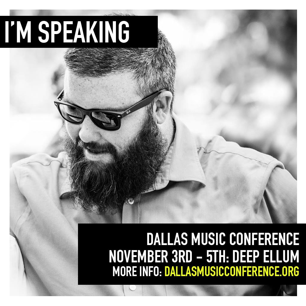 IMIconference's tweet photo. Speaking at #dallasmusicconference, @JoelCupcake of @PinUpPresents & more! Tickets & Info at https://t.co/Ye4IpkDvVe🤘🏽 https://t.co/ofnHr8O65l