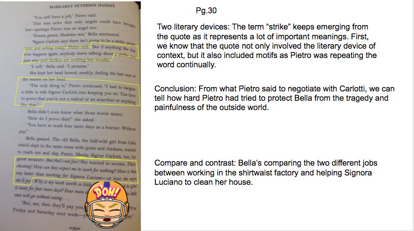 0911Quinton's tweet photo. This the Week 2 book snaps for our assigned novel. 
@ms_marcum #booksnaps #KASt @MargaretPetterson https://t.co/AJIEhQFIVY