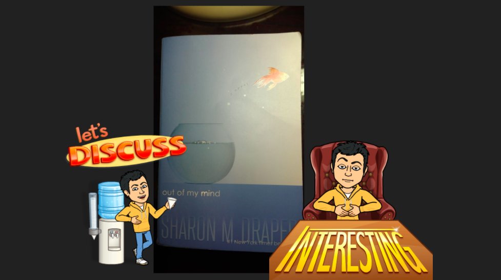 SeanCheng0220's tweet photo. Out of my mind, book snap 1, great and emotional book by  @sharonmdraper #KAStw @ms_marcum #BookSnaps https://t.co/ys5RNnUPko