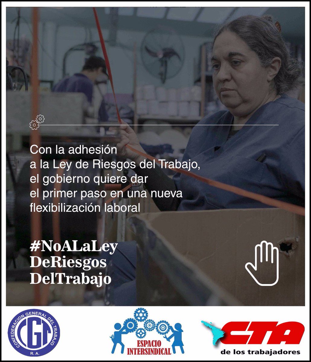 gfernandez2016's tweet photo. #noAlaLeyDeRiesgoDelTrabajo @InfoBrandsen @fer_rod https://t.co/3eNpRlhBhG