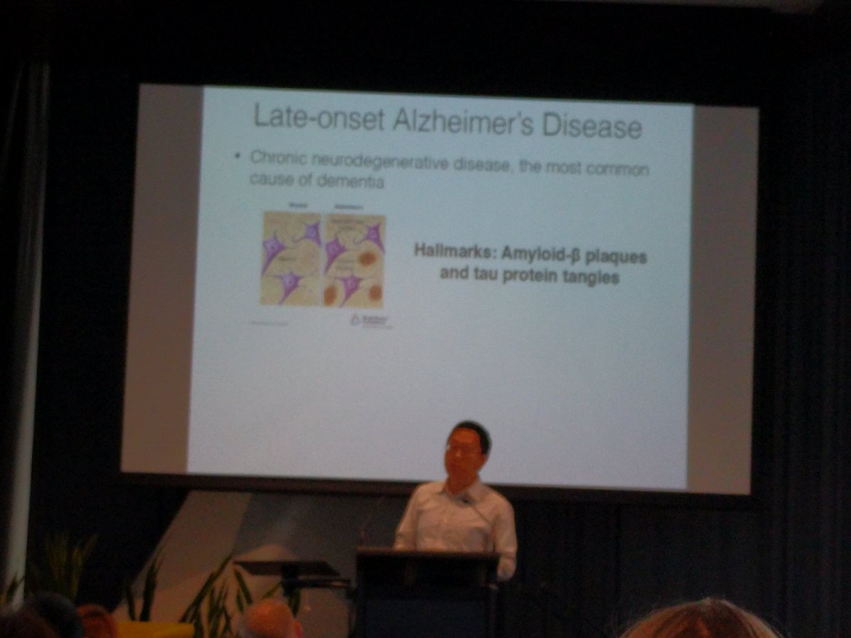 MakinenGroup's tweet photo. Genetic perturbations of the lysosome relate to Alzheimer's disease. Scientific meeting @sahmriAU  #Alzheimers #lysosome #pathways https://t.co/fq7ttEOaR7