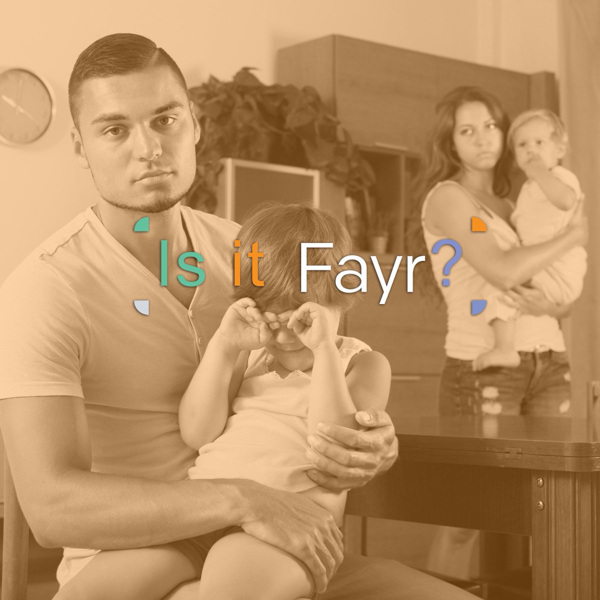 Is it fair? <a href="/befayr/">Fayr</a> is an all new app to enhance communication for coparents. Download the app at fayr.com today!