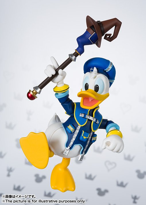 coleu4ria09's tweet photo. S.H. Figuarts Kingdom Hearts II Donald Duck Figure #shfiguarts #TAMASHIINATIONS #donaldduck #KingdomHearts2 #Disney https://t.co/vY0jOwOBBL