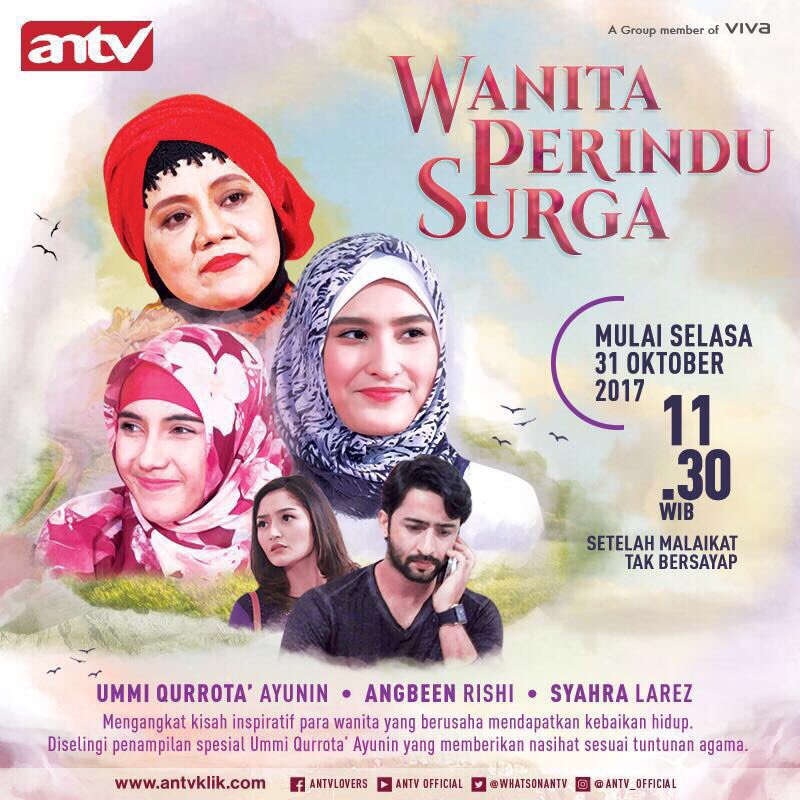 Wanita Perindu Surga Tayang mulai hari ini jam 11.30wib #WANITAPERINDUSURGA01 <a href="/whatsonANTV/">ANTV</a> <a href="/otis__hahijary/">Otis Hahijary</a>