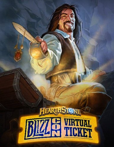 Blizzard's given me BlizzCon Virtual Tickets!  Retweet and Like for a chance to get one to watch and receive golden legendary Marin the Fox!