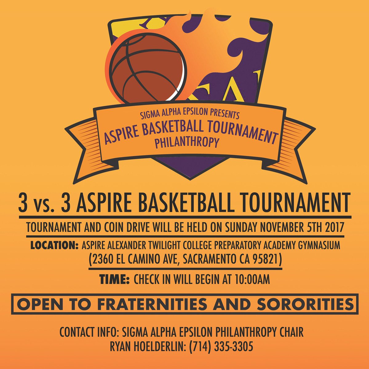 Come out and support the Aspire Alexander Twilight College Preparatory Academy on November 5th at 10am.