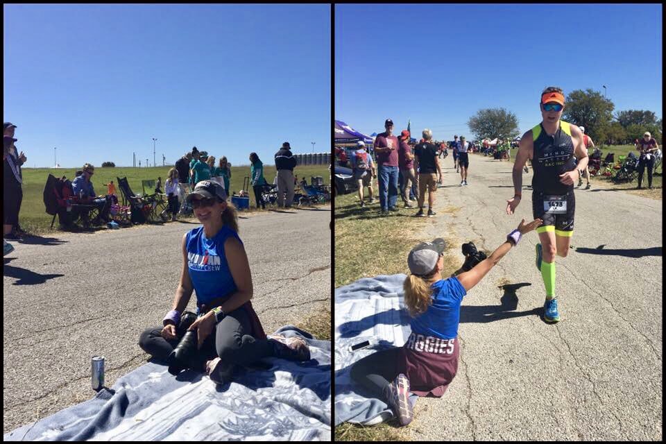 shanetchlewis's tweet photo. Cheering on my fave athlete at #Austin703! #MindOverMatter  #swimbikerun #AnythingIsPossible https://t.co/ZZHJXZdI4Y