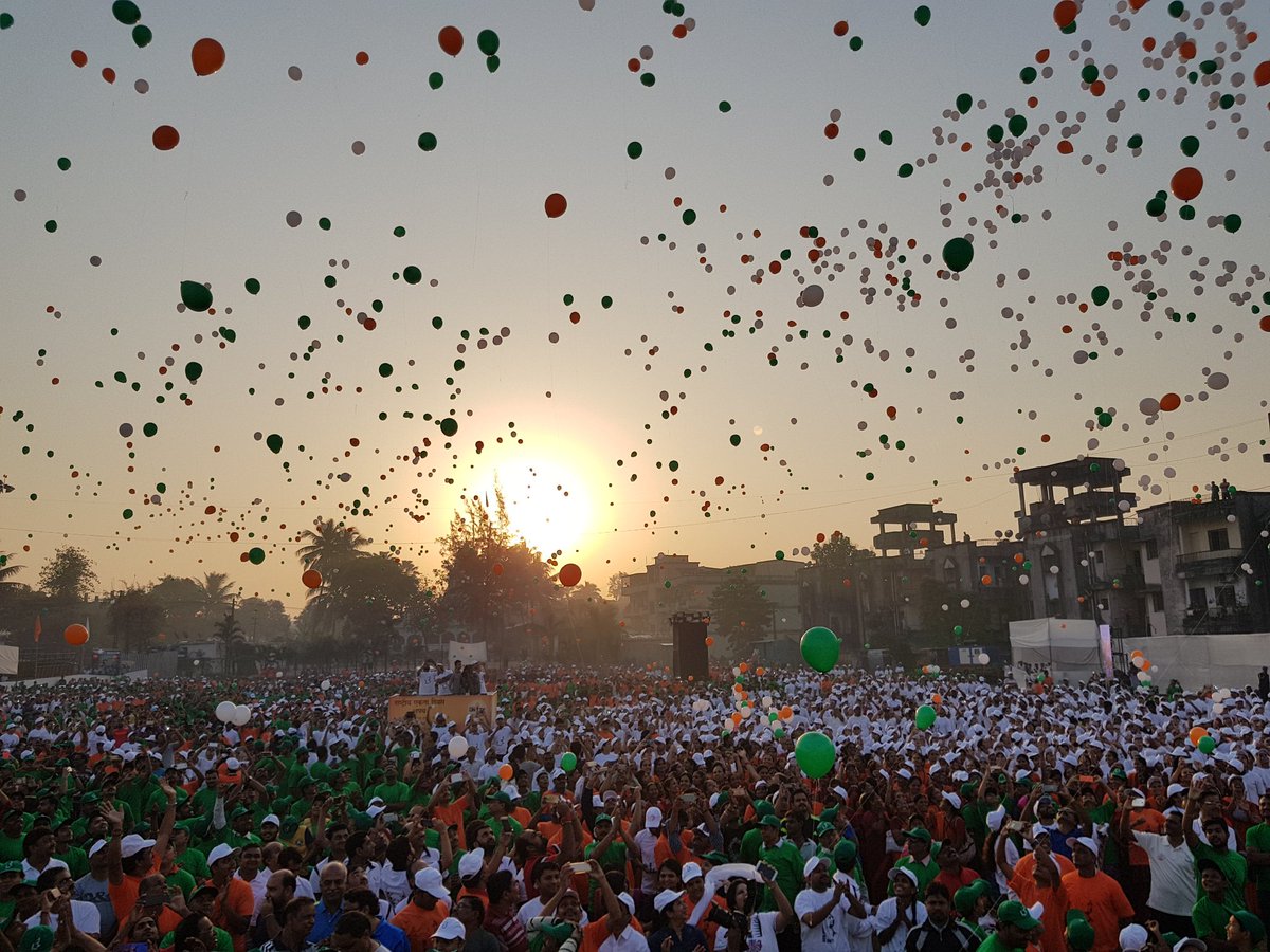 Run for Unity in Dadra and Nagar Haveli <a href="/HMOIndia/">गृहमंत्री कार्यालय, HMO India</a> <a href="/PMOIndia/">PMO India</a> <a href="/prafulkpatel/">Praful K Patel</a> #RunForUnity <a href="/SMC_SIL/">Silvassa Municipal Council</a> <a href="/DP_DNH/">District Panchayat D&NH</a>