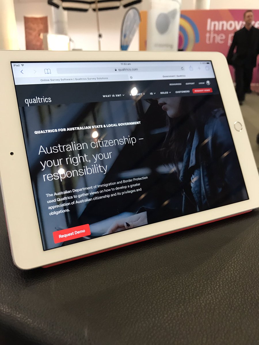 eileen_puse's tweet photo. Find out how @Qualtrics can help you innovate at #biig2017! Chat to the team! https://t.co/LBP5rXPJgx