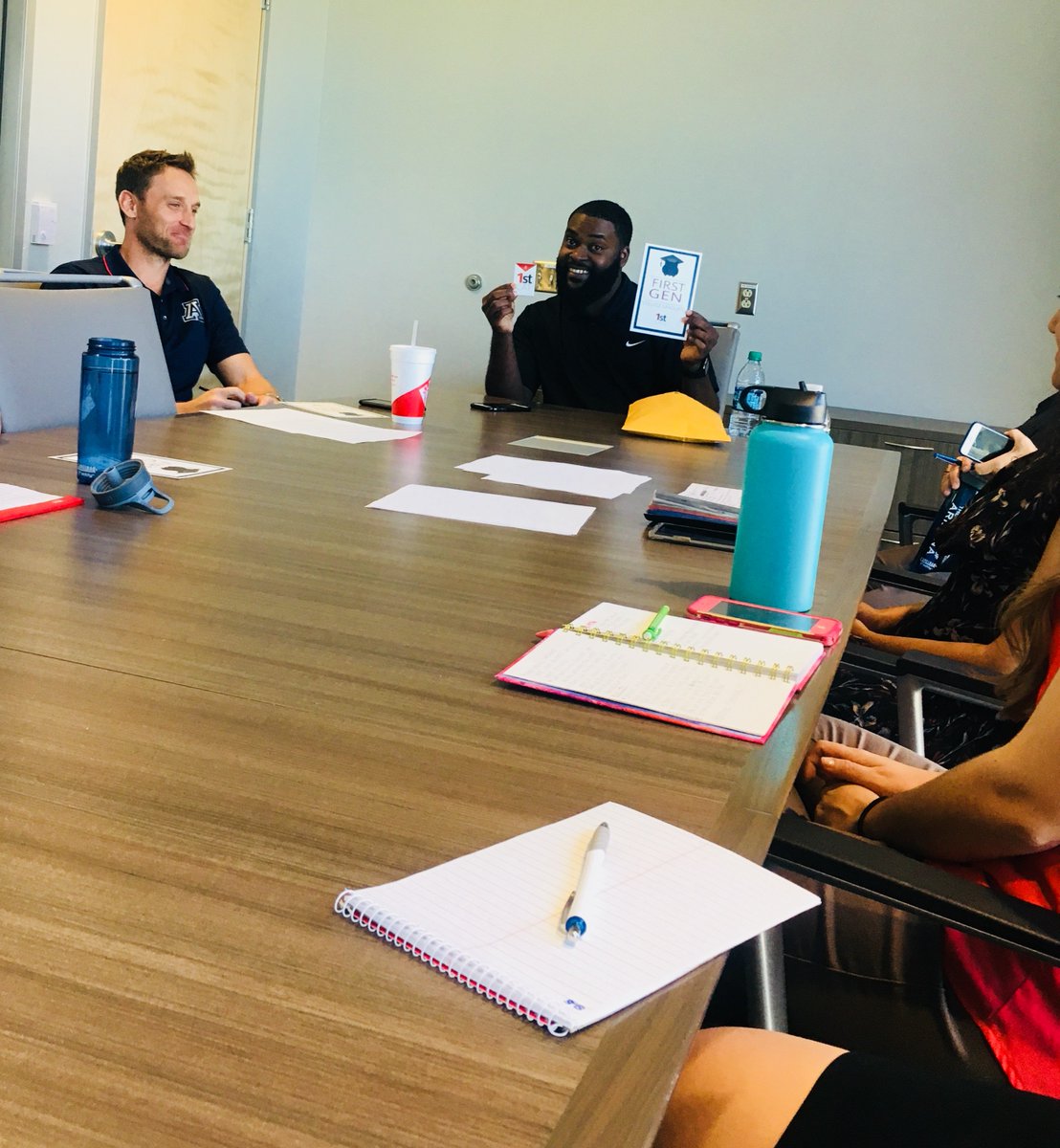 CATSAcademics's tweet image. .@T_Harris3, sharing about a prog for our 1st gen college students! 
Check out First Cats here: bit.ly/firstcats
#firstcats #BearDown