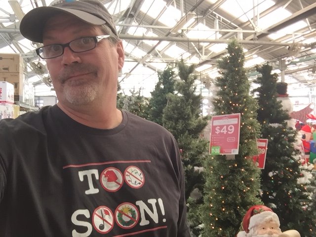 GiveThanksFirst's tweet photo. Too Soon! #chrismascreep #toosoon #thanksgiving #ilovethanksgiving #thewaronthanksgiving #waittilldecember https://t.co/ubadzjSX4o
