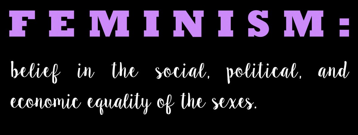 mcg_gli's tweet photo. #FFOTW Let's start with the basics. Help reclaim our word and do away with negative associations. What it really means to be feminist: https://t.co/4tJnIgmMd2