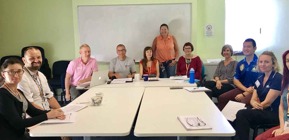 nola_alloway's tweet photo. Prof @Chris__Walsh building partnerships with a writing workshop at the Cairns Sexual Health Service &amp; ideating new research projects. https://t.co/OAzydQr7R8