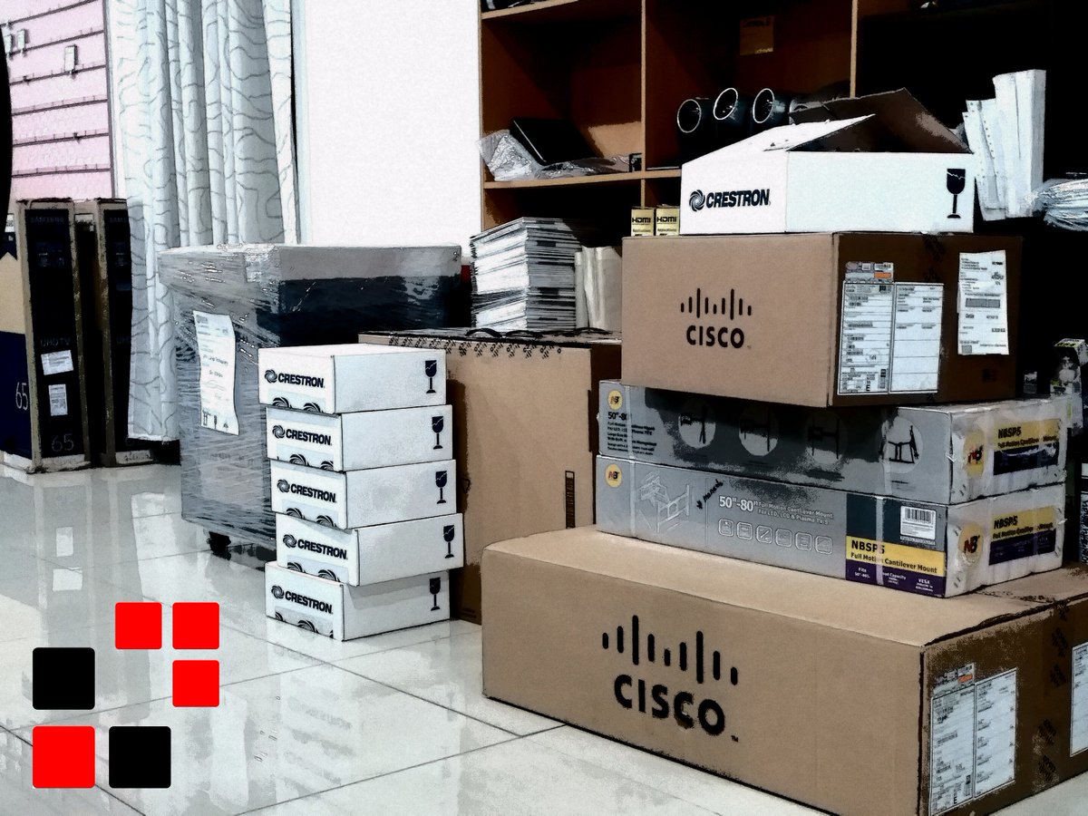 ATEKTechnology's tweet photo. Another shipment arrived at our warehouse and we are ready and excited over our next installation project!!  🔧 https://t.co/Yii7Dhf7IA