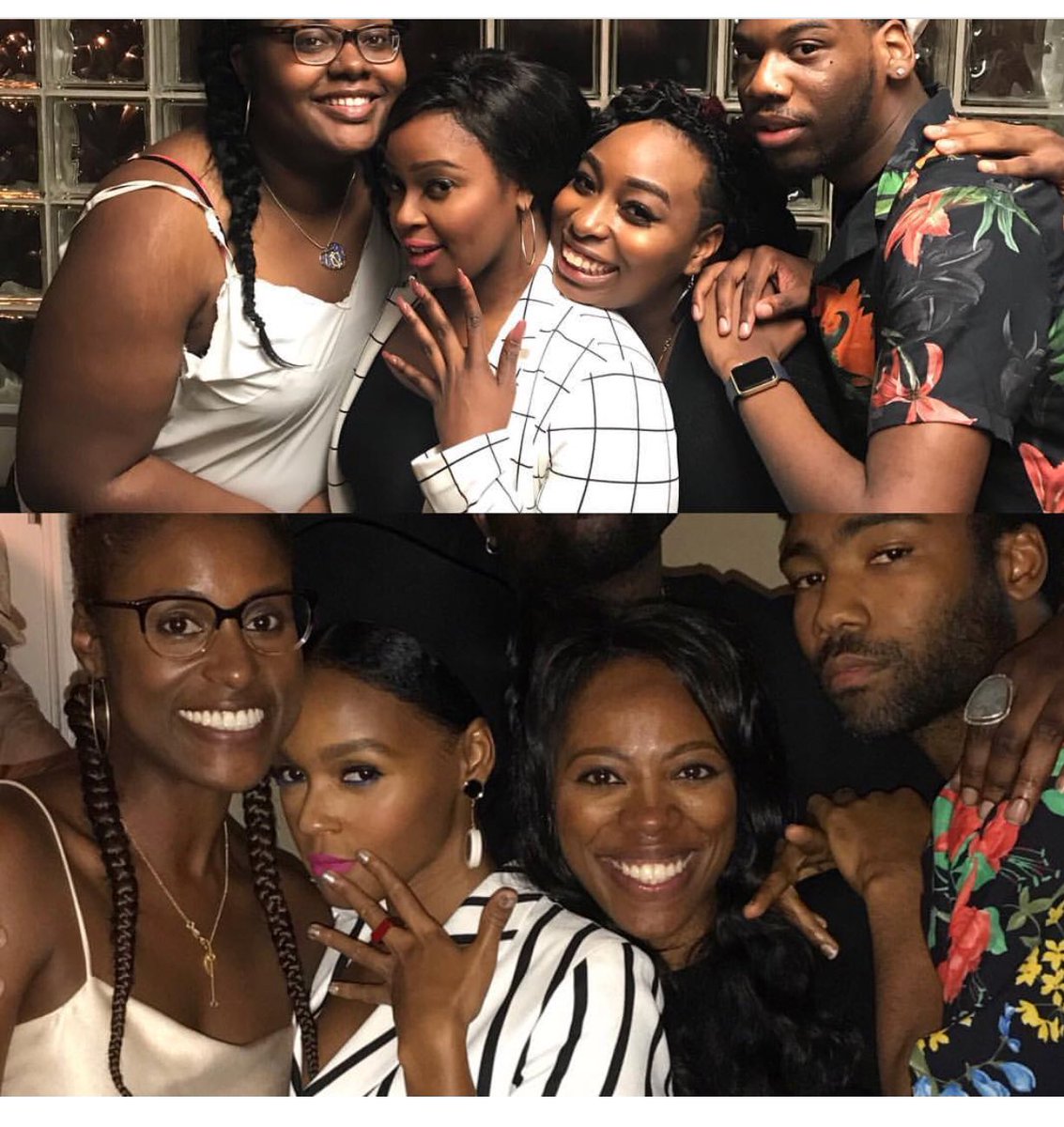 jaclyn41random's tweet photo. The result of a much need weekend with my peoples 😬 ❤️ #LemonPepperKickback #Halloween @IssaRae @YvonneOrji @JanelleMonae @insecurehbo https://t.co/RyOR5puUL7