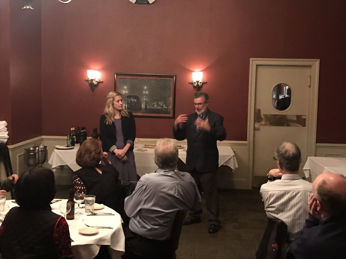 Getting some NOLA history @pascalmanale for the <a href="/TransformingAge/">TransformingAge</a> team dinner. BBQ shrimp FTW #LeadingAge17
