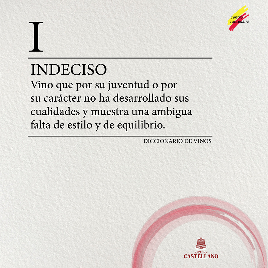 Ser indeciso también aplica para el #vino #GrupoCastellano