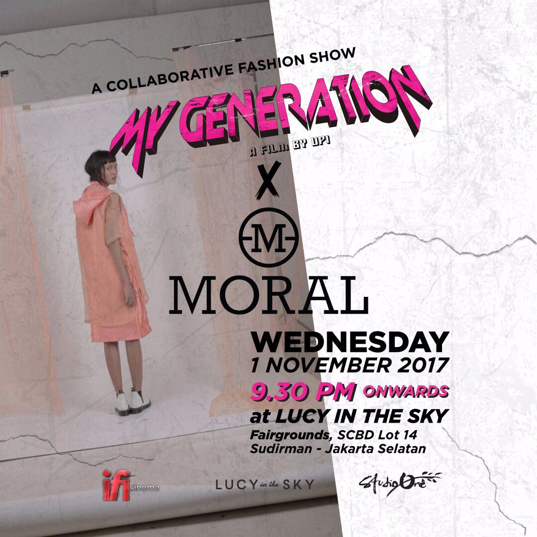 My Generation Hype!
A collaborative Fashion Show Film My Generation with Studio Moral.
.
#mygenerationfilm #IFISinema #yuknontonsatusekolah