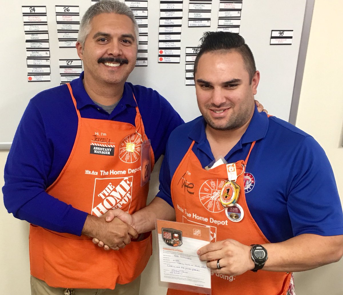 Steven Reyna (@stevenreynahd) on Twitter photo Nate being recognized for his “One Team” attitude and awesome teamwork attitude. <a href="/tavares_gabe/">TavaresGabe</a> <a href="/Newravia09/">Demetrice T Harrison</a> <a href="/JRTrevino/">Jeremy Trevino</a> <a href="/HDNate15/">Nate Hernandez</a> Nate being recognized for his “One Team” attitude and awesome teamwork attitude. <a href="/tavares_gabe/">TavaresGabe</a> <a href="/Newravia09/">Demetrice T Harrison</a> <a href="/JRTrevino/">Jeremy Trevino</a> <a href="/HDNate15/">Nate Hernandez</a>