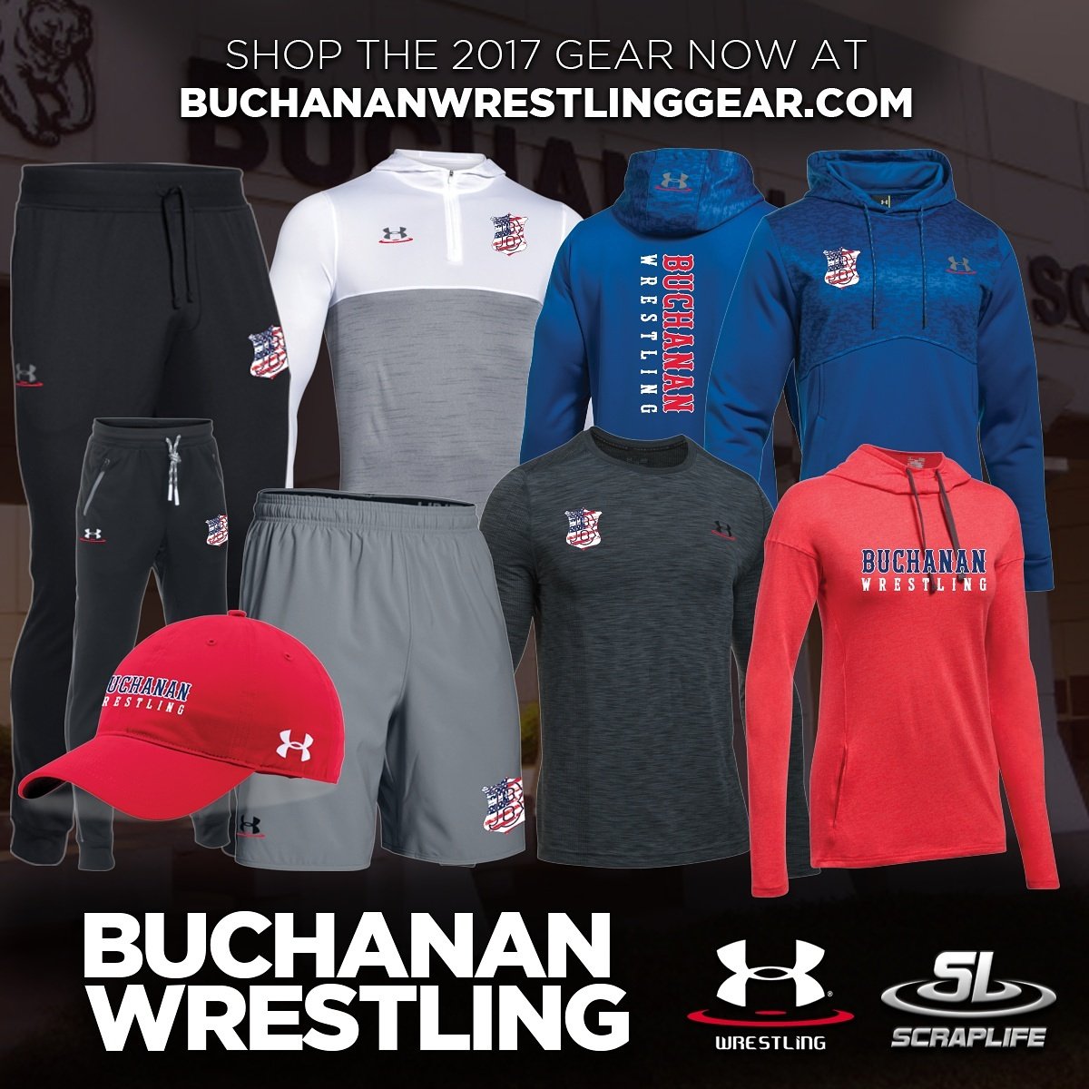 Buchanan Wrestling gear 