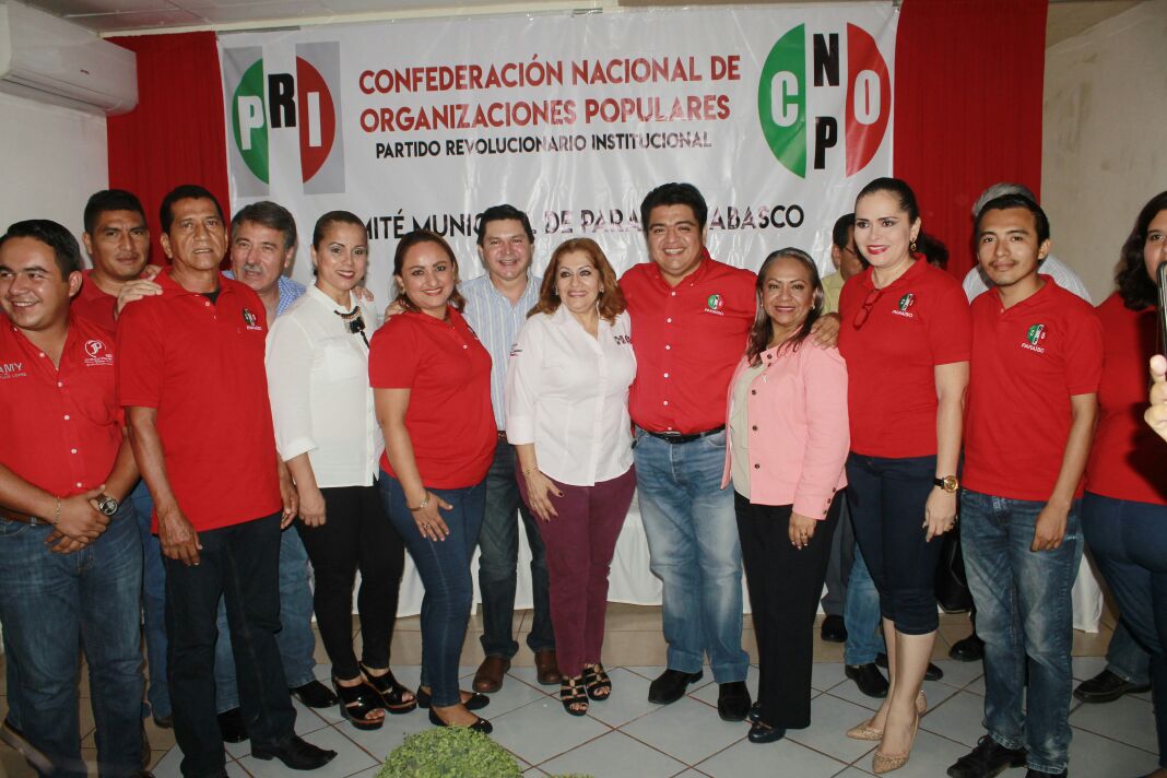 Saludos lideres <a href="/arturozamora/">Arturo Zamora</a> u <a href="/SeleneMollined/">Selene Mollinedo</a> desde la CNOP de Paraíso Tabasco.