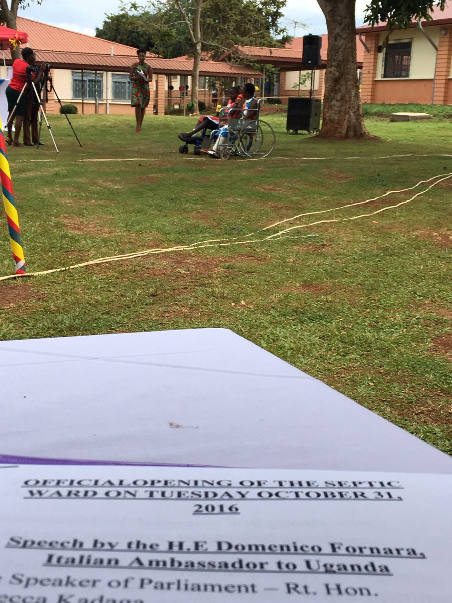 DFornara's tweet photo. @corsuhospital for the official opening of the new septic ward @CBMItaliaOnlus #GiveAbility https://t.co/ODIybzPyVM