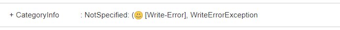 StevenDeBo's tweet photo. #atlassian #jira copy paste of ps script result from bamboo into Jira issue shows inappropriate smileys 😉 https://t.co/d5c1wR4i51