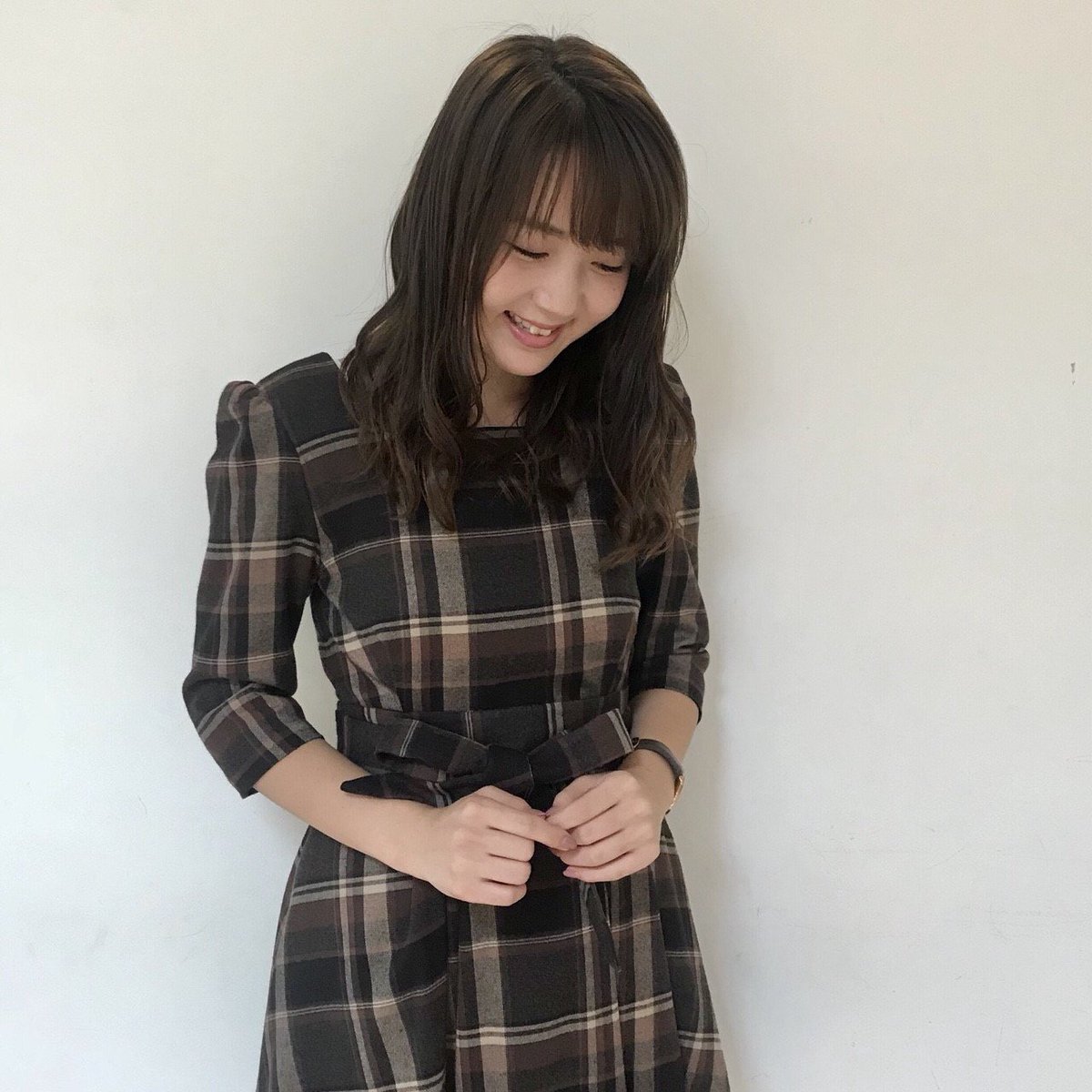 Dazzlin近鉄pass E店 大人気ワンピース サッシュベルト5分袖チェックワンピース Color ネイビー ブラウン ミックス Size S M 6 900 Tax さらっと一枚でもオシャレに もっと寒くなったらアウターと合わせて チェック柄をチラ見せするのも可愛い Dazzlin近鉄pass E店 大人気ワンピース サッシュベルト5分袖チェックワンピース Color ネイビー ブラウン ミックス Size S M 6 900 Tax さらっと一枚でもオシャレに もっと寒くなったらアウターと合わせて チェック柄をチラ見せするのも可愛い