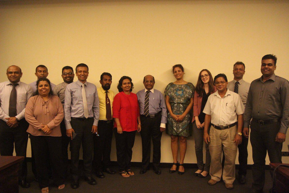 Informative discussion abt female #employment #retention #dignityoflabour, strategies to #culturalbarriers & more in #lka w/ sector councils