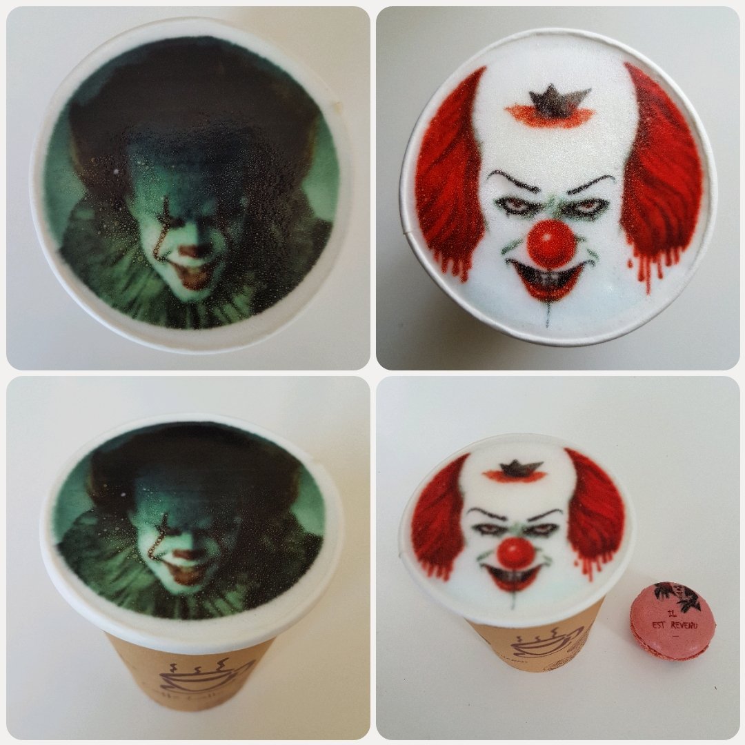 3_daddict's tweet photo. BOUUUUUUH 👻 🎃
Happy #Halloween à tous !
#latteart #coffee #MacaronsPersonnalisés #3DAddict https://t.co/kTmMSkwt5M