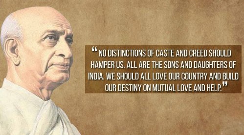 itsrohitfc's tweet image. Remembering Iron Man, Sardar Vallabhbhai Patel Ji On His Birth Anniversary. Best PM We Never Had. 🙏🇮🇳

#RashtriyaEktaDiwas #RunForUnity