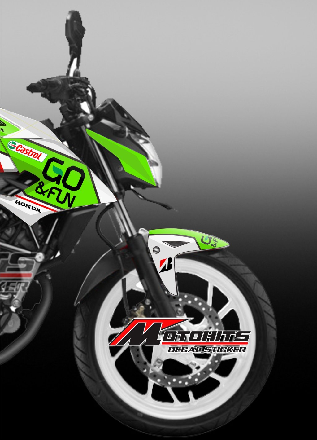 Decal cb150r sale