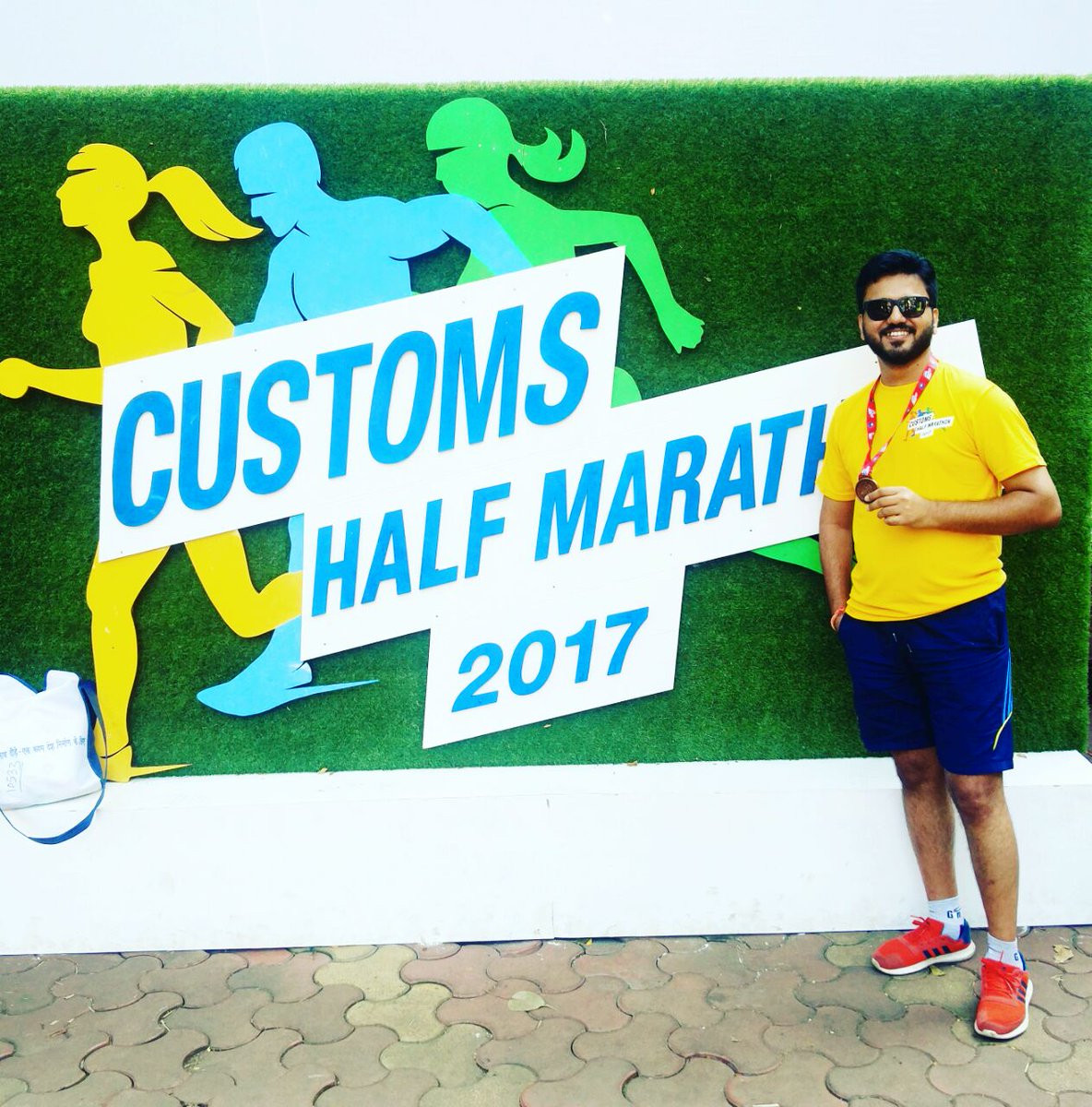 gaurav_nitb's tweet photo. @CustomsMarathon : Thanks for Organizing this wonderful event! #CustomsHalfMarathon2017 #run #StayFit https://t.co/GkZNjflIVp