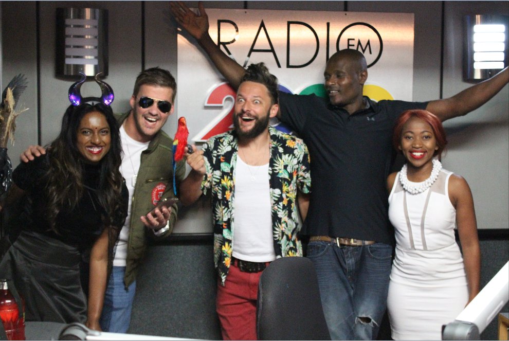 First round of trick or treating done! Thank you @Radio2000ZA #GoodeMorning