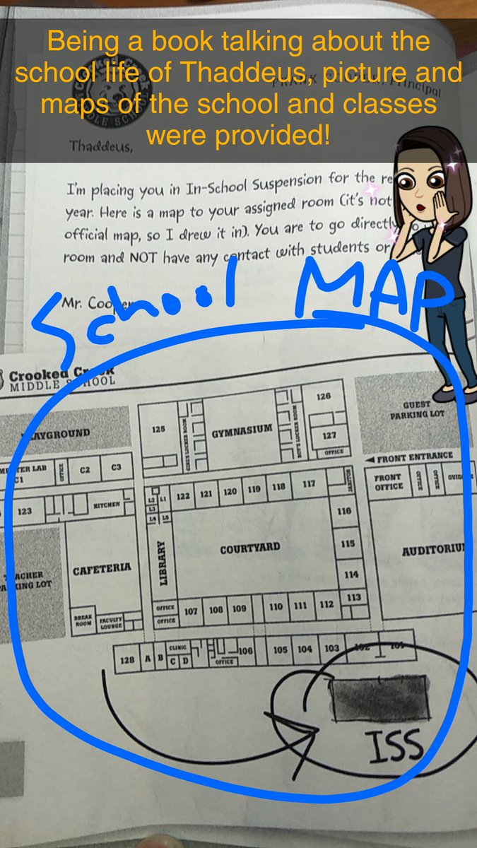JulieLin_FishBM's tweet photo. @ms_marcum #BookSnaps #KAStw #FreeThaddeus
Thaddeus being different from his school! ISS fine for him? https://t.co/qEn9XwtGeq