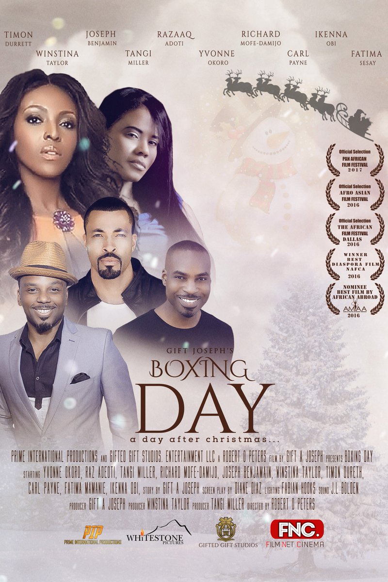 giftedstudio's tweet photo. Gift Joseph Boxing Day Official Trailer Drops November 1st
Directed by - Robert @robertopeters 
Produced by @giftedjoseph @WinstinaTaylor https://t.co/sbAWSISLBv