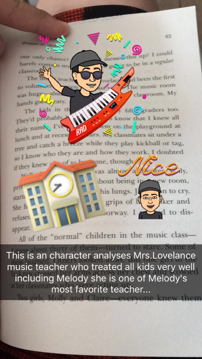 ElliotXD7's tweet photo. Below are a few of my book snaps that I complete on the book #Outofmymind by @sharonmdraper, this is week 2's.. @ms_marcum #BookSnaps #KAStw https://t.co/yBrckXrK1N