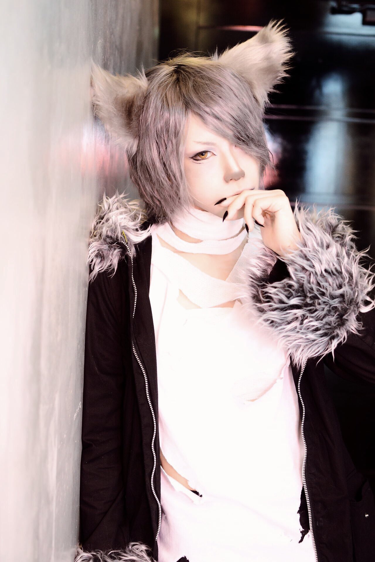 تويتر く على تويتر コスプレ オリジナル 狼男 Happy Halloween 撮影 ユエちゃん Kmkbmtk T Co Uw12edenlo
