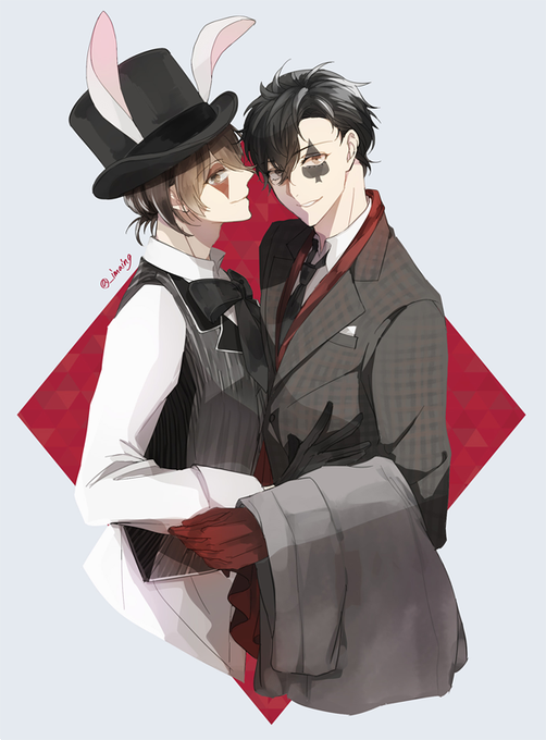 「bow red gloves」 illustration images(Latest)｜13pages